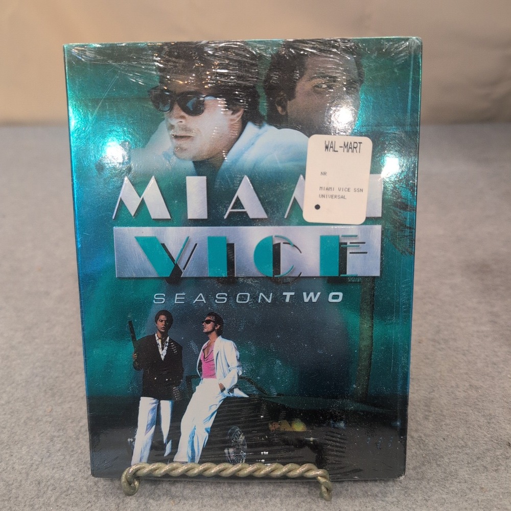 Miami Vice Season Two DVD Box Set New Factory Sealed 1980s Crime Drama Series - Picture 1 of 2